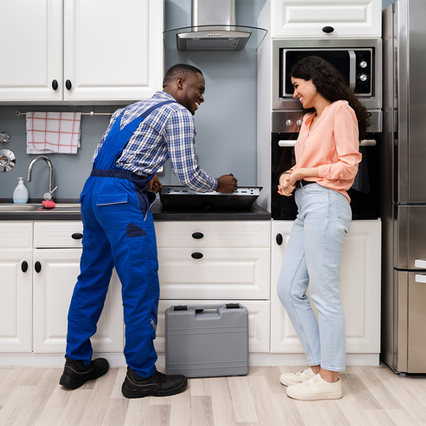 can you provide an estimate for cooktop repair before beginning any work in Merrifield Virginia